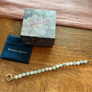 Waxing Poetic Spanse Clip Bracelet - Morganite